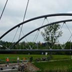 Rad- und Gehwegbrücke Seenallee Markkleeberg